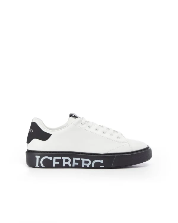 ICEBERG LEATHER BOZEMAN SNEAKERS