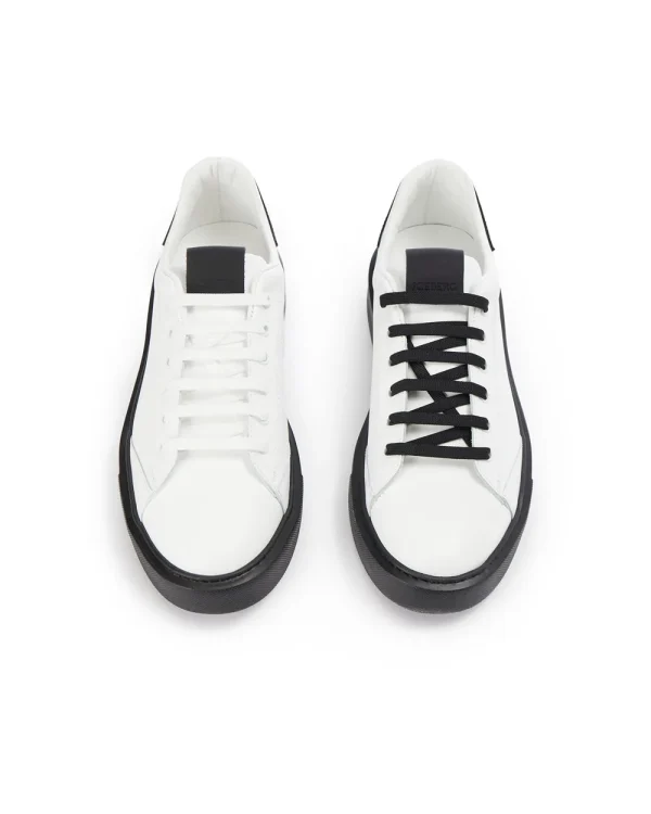 ICEBERG LEATHER BOZEMAN SNEAKERS - Image 3