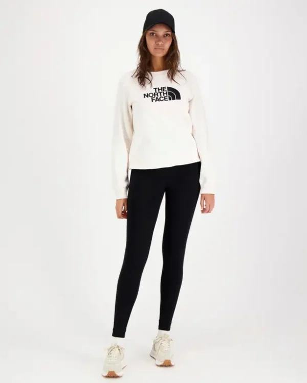 The North Face Drew Peak Women Lifestyle Sweatshirt White Dune