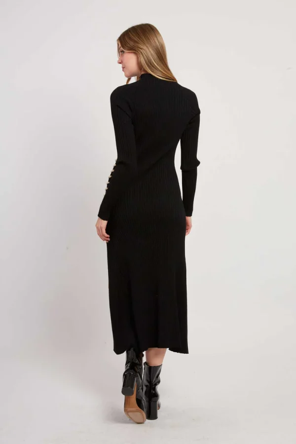 René-Derhy JET-SET long knit dress - Image 2