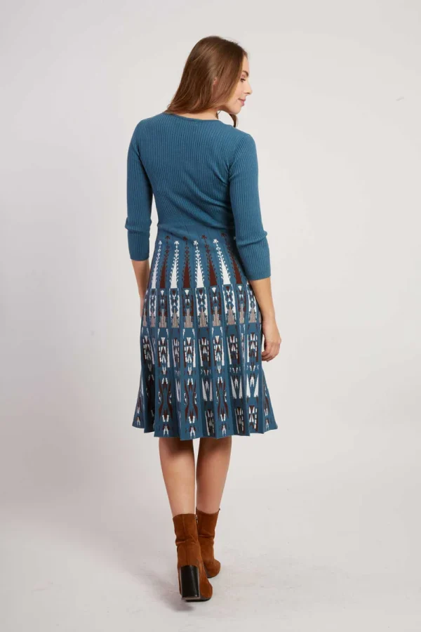 René-Derhy JOAKIM long-sleeved knit mid-length dress - Image 2