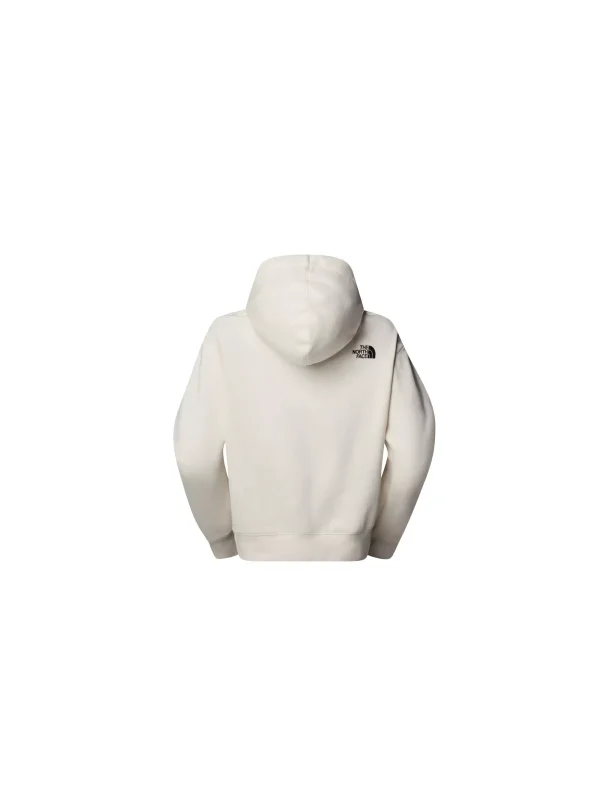 The North Face Essential Crop Women Lifestyle Hoody White Dune - Image 2