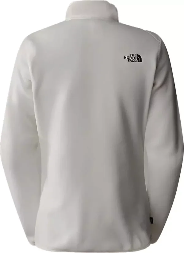 The North Face 100 Glacier Women Skiing Fleece White Dune - Image 2