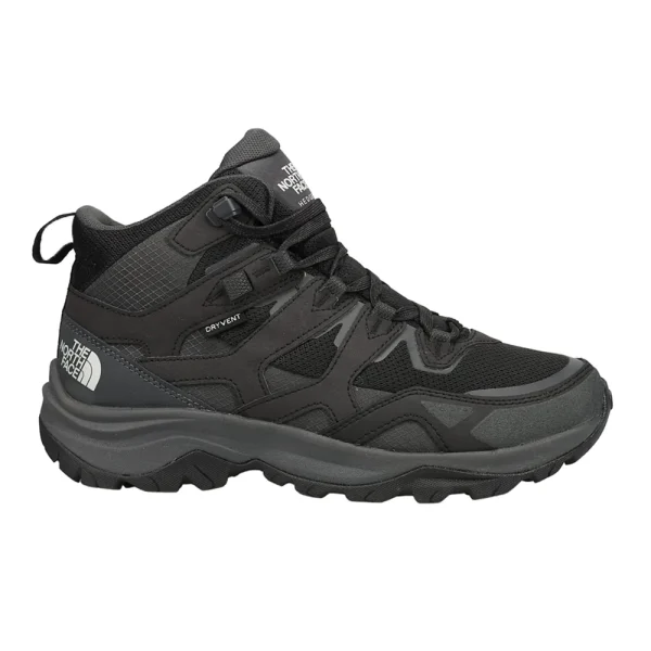 The North Face Hedgehog 3 Waterproof Men Hiking Shoes Black/Asphalt Grey