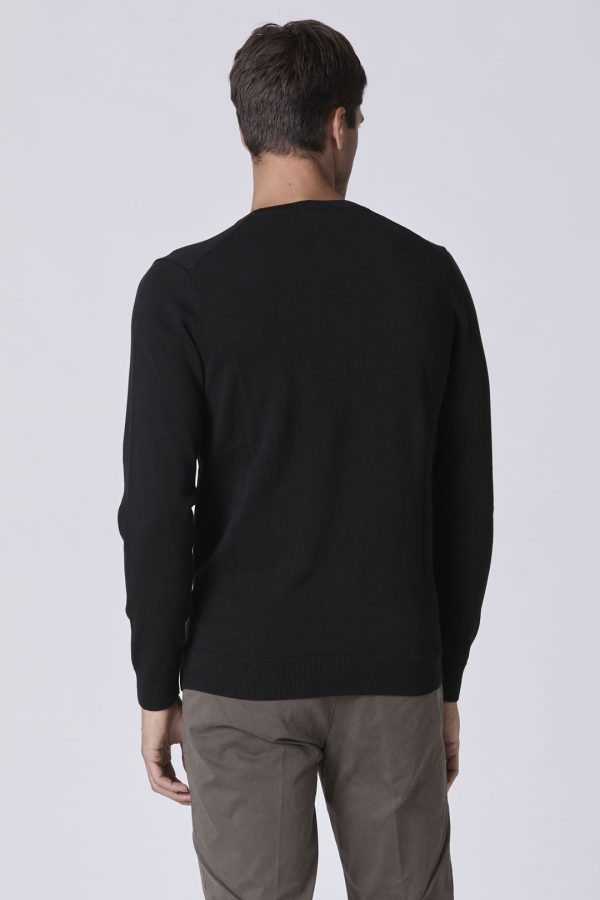 Aeronautica Militare Crew neck sweater in comb cotton - Image 2