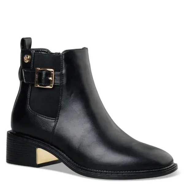 Envie BUCKLE STRAP MID-HEEL BOOTS - Image 2