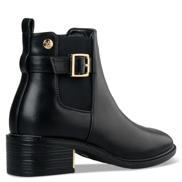 Envie BUCKLE STRAP MID-HEEL BOOTS - Image 3