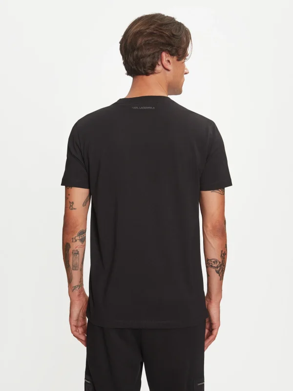 KARL LAGERFELD T-shirt Black Regular Fit - Image 2