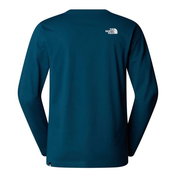 The North Face Simple Dome Long Sleeve Shirt Petrol - Image 2