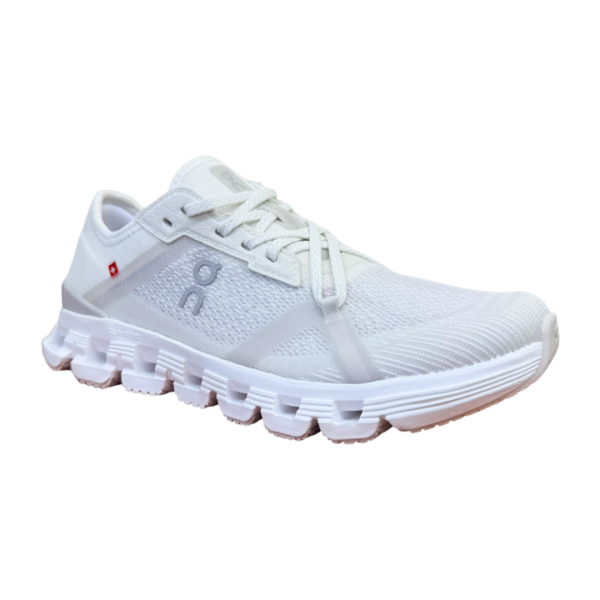 On Cloud X 4 Ad Women White/Wolf - Image 2