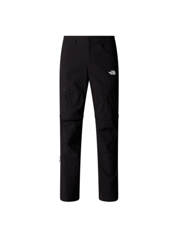 The North Face Men's Exploration Convertible Tapered Pants TNF Black