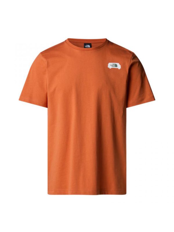 The North Face Men SS OUTDOOR GRAPHIC TEE Iron Bronze