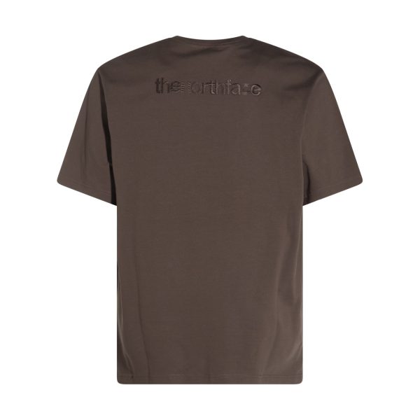 The North Face Men Ss Logo Rmst Relaxed Tee Smokey Brown - Image 2