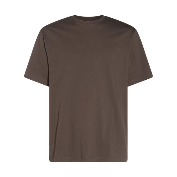 The North Face Men Ss Logo Rmst Relaxed Tee Smokey Brown