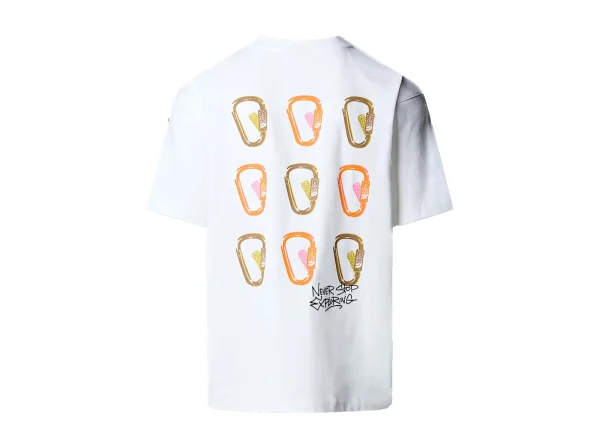 The North Face Oversized Men Lifestyle T-Shirt White - Image 2