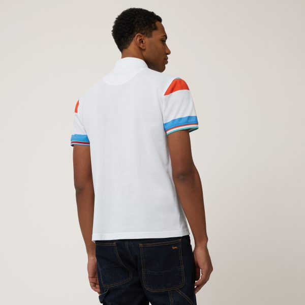 Harmont&Blaine Striped Print Cotton Polo - Image 2